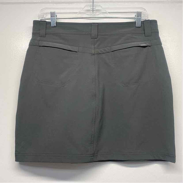 Eddie Bauer Size 4 Women's Dark Gray Solid Pencil Skort