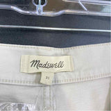 Madewell Size 31-10 Women's Tan Solid Painter Shorts