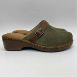Born Size 11 Women's Green Solid Clog Shoes