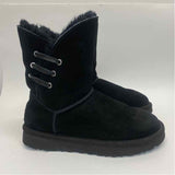 Ugg Size 6 Women's Black Solid Short Boots