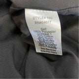 Cabi Women's Size L Gray Patchwork Zip Up Jacket