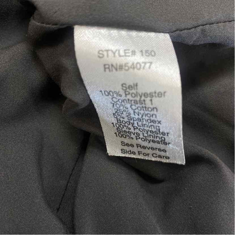 Cabi Women's Size L Gray Patchwork Zip Up Jacket