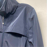 Mondetta Women's Size M Navy Solid Rain Coat