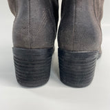 Born Size 6.5 Women's Gray Distressed Tall Boots