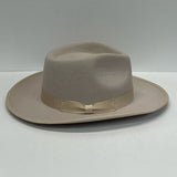 Gigi Pip Monroe Rancher Size 57 Blush Wool Hat