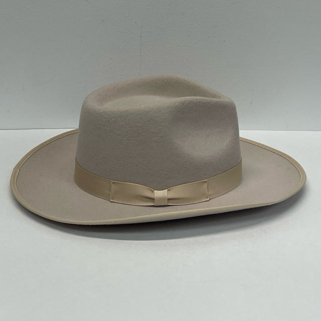 Gigi Pip Monroe Rancher Size 57 Blush Wool Hat