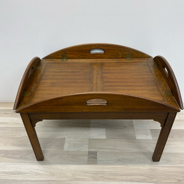 Butler Brown Wood Coffee Table