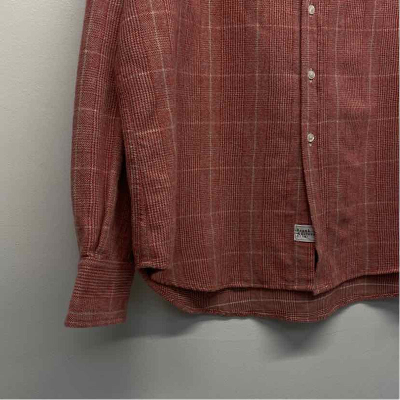 Frank & Eileen Est 1947 Size M Women's Red-White Plaid Button Up Shirt