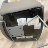 Accent Gray Solid Chair