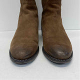 Franco Sarto Size 9 Women's Brown Solid Riding Boots