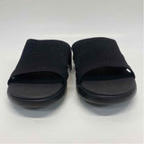 Skechers Goga Mat Size 7 Women's Black Cut Out Slip On Sandals
