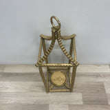 Golden Metal Lantern