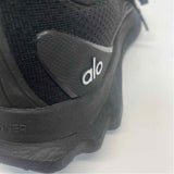 Alo Runner Size 9 Women's Black Solid Lace Up Sneakers
