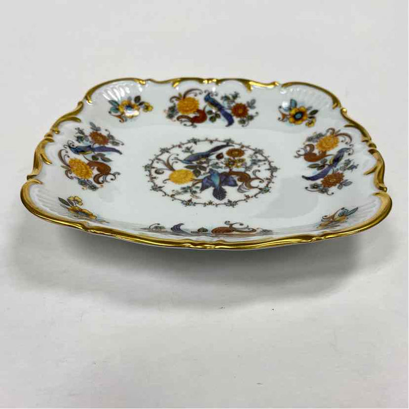 Royal Porzellan Bavaria KPM White-Multicolor Porcelain Dish