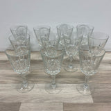 Clear Stemmed Wine Glass - Set of 11