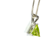 Peridot Sterling Silver Necklace