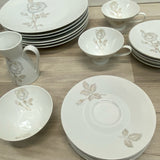 Rosenthal Classic Rose White-Gold Porcelain Dinnerware