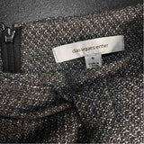 Classiques Entier Size 6 Women's Gray Tweed Pencil Skirt
