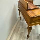 Secretary Desk Brown Wood Desk