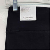 Calvin Klein Performance Size M Women's Black Logo Leggings Activewear Pants