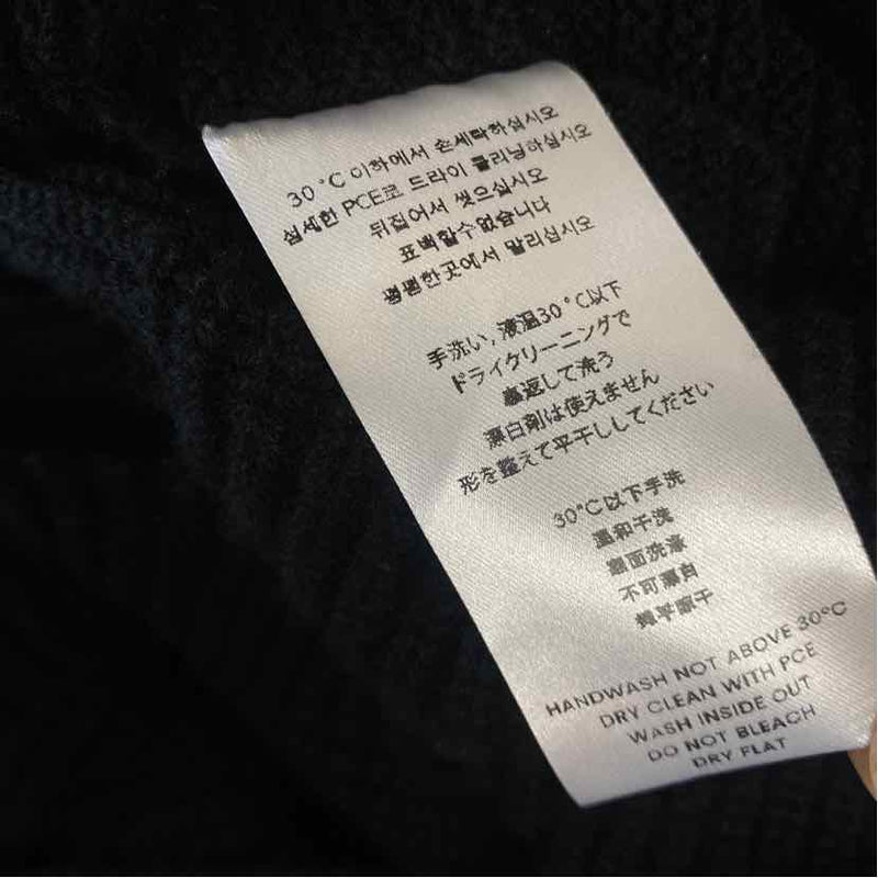 Gentle Herd Size L Women's Black Solid Turtle Neck Sleeveless Top