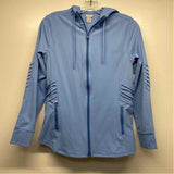 Chico's Zenergy Size 0-S Women's Light Blue Solid Jacket Activewear Top