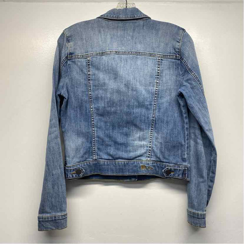 Kut Women's Size S Blue Washed Button Up Jacket