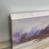 Purple Skyline on Canvas