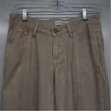 Flying Monkey Size 24- 0 Women's Beige Solid Wide Leg Jeans