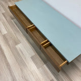 Mid Century Modern Solid Wood Coffee Table