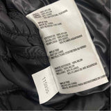 Michael Michael Kors Women's Size Xl Black Solid Puffer Coat