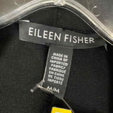 Eileen Fisher Women's Size M Black Solid Blazer Jacket