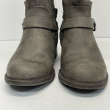 White Mountain Size 6 Women's Gray Distressed Tall Boots