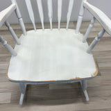 Rocking White Wood Chair