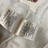 Akemi + Kin - Anthropologie Size S Women's White-Multicolor Long Sleeve Top