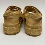 Tory Burch Size 8 Women's Tan Solid Strappy Sandals