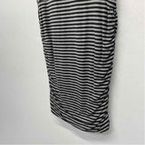 Athleta Size XS Women's Gray Stripe T-Shirt Dress