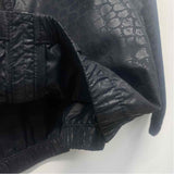 Nike Size M Women's Black Textured Windbreaker Activewear Top