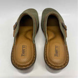 Born Size 11 Women's Green Solid Clog Shoes