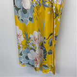 Here comes the sun Size S Women's Yellow Pattern Strappy Dress