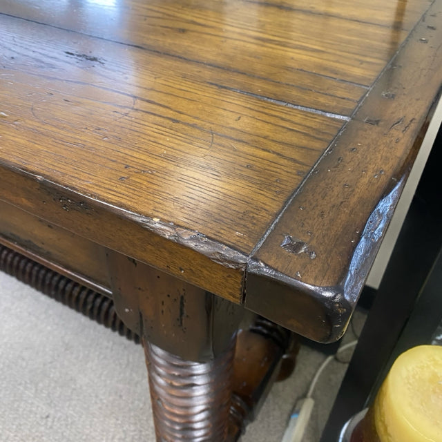 Farm House Brown Wood Console - Sofa Table