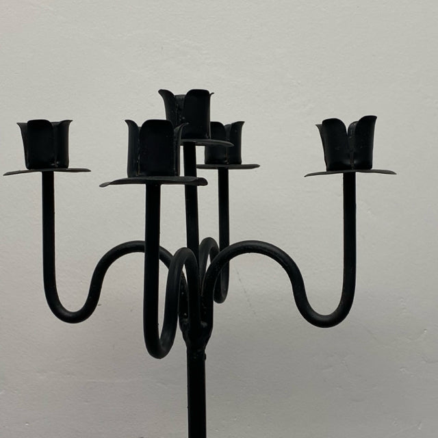 Black Wrought Iron Candle Holder(s)