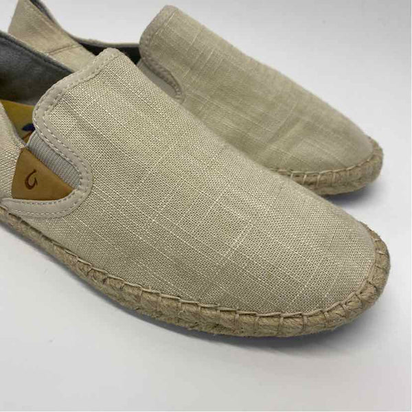 OluKai Size 7.5 Women's Tan Solid Espadrille Shoes