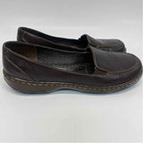 Born Size 37-6.5 Women's Bronze Pebbled Slip On Shoes