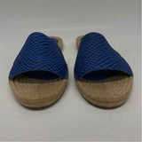 Ugg Size 9 Women's Blue Pattern Espadrille Flats Slide Sandals