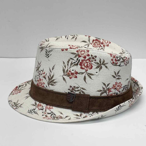 Goorin White-Multi Floral Fedora Hat