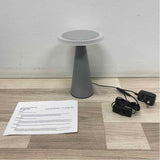 Modern Forms Table Top Gray Metal Lamp