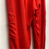 Soft Surroundings Size XL- 16Women's Red Solid Cargo Crop