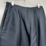 Worth Size 12 Women's Teal Solid Trouser Pants