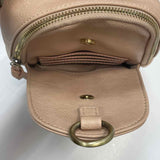 Urban Originals Anthropologie Blush Solid Leather Handbag